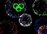 Fireworks 3D Screensaver - Effects Screensavers