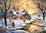 Christmas Screensaver - Christmas Paradise