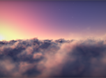Flying Clouds Bildschirmschoner