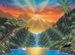 Paradise Falls Bildschirmschoner - Natur-Bildschirmschoner