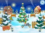 Christmas Yard Bildschirmschoner - Cartoon-Bildschirmschoner